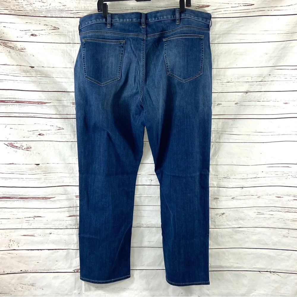 Banana‎ Republic The Traveler Jeans Men 42x32 Slim Fit Stretch Blue Denim.